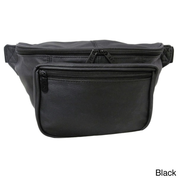 Amerileather Jumbo size Leather Fanny Pack   10448900  