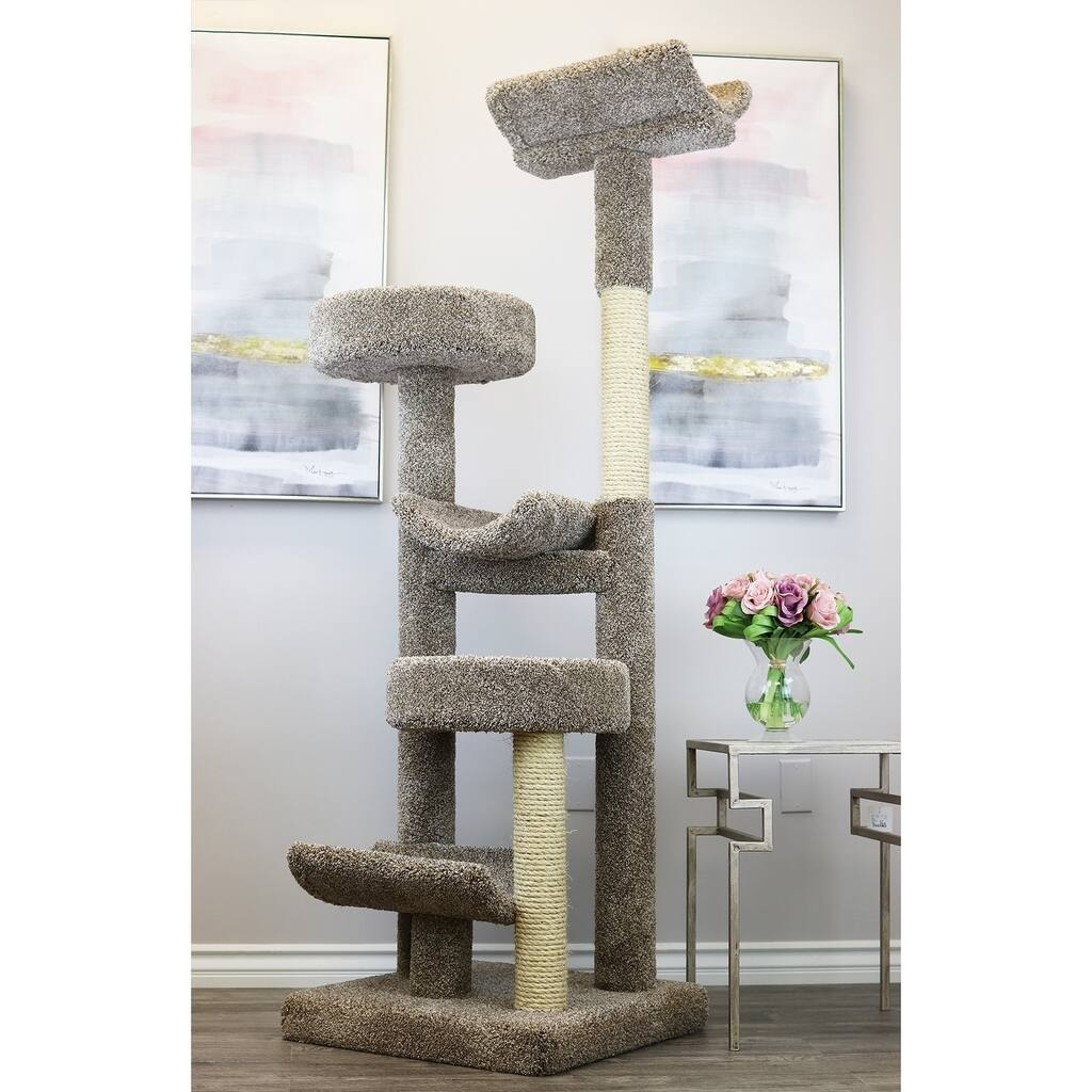 Prestige Cat Trees Staggered Cat PlayTower