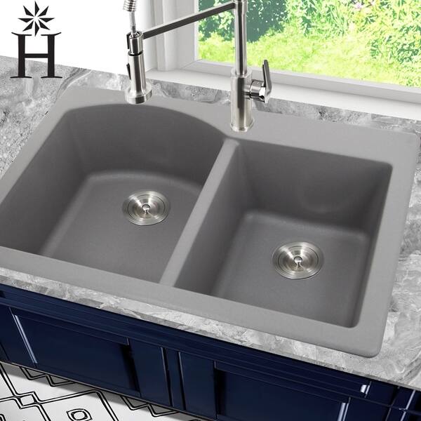 Shop Highpoint Collection 60 40 Topmount Granite Composite Grey