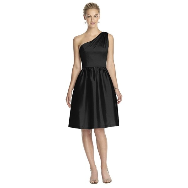 alfred sung one shoulder dress