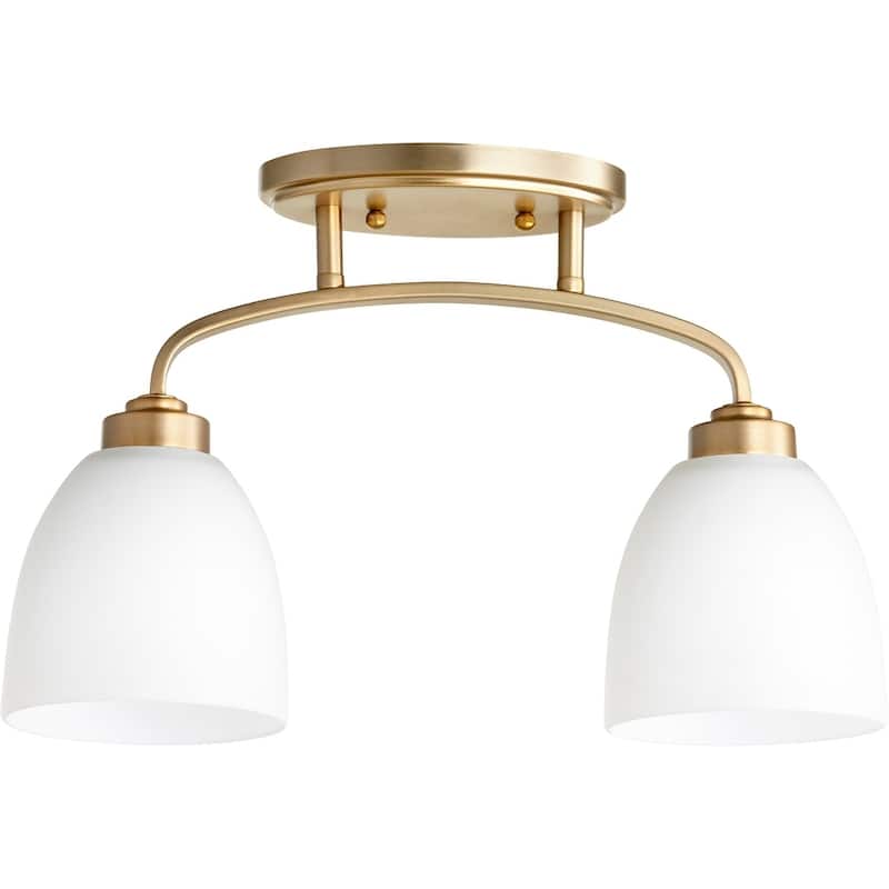 Reyes 2-light Sink Flush Mount