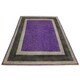 preview thumbnail 5 of 5, Overdyed Peshawar Kathalee Purple/Charcoal Area Rug (7'8 x 9'8) - 7 ft. 8 in. x 9 ft. 8 in. - 7 ft. 8 in. x 9 ft. 8 in.