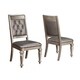 preview thumbnail 3 of 5, Coaster Furniture Danette Metallic Platinum 7-piece Dining Room Set