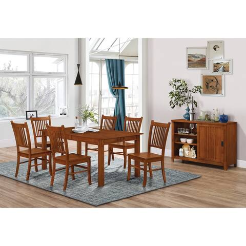 Coaster Furniture Marbrisa Sienna Brown 5-piece Dining Room Set