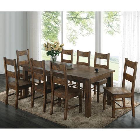 Coleman Golden Brown 7-piece Dining Set