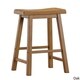 Salvador II Saddle Seat 24-inch Counter Height Backless Stools (Set of 2) by iNSPIRE Q Classic - Thumbnail 16