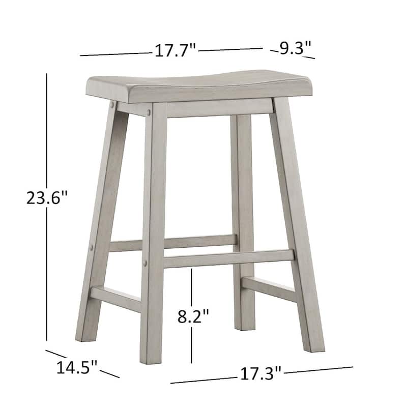 Salvador II Counter Backless Stools (Set of 2) by iNSPIRE Q Classic