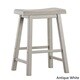 Salvador II Saddle Seat 24-inch Counter Height Backless Stools (Set of 2) by iNSPIRE Q Classic - Thumbnail 14