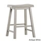 Salvador II Saddle Seat 24-inch Counter Height Backless Stools (Set of 2) by iNSPIRE Q Classic - Thumbnail 22
