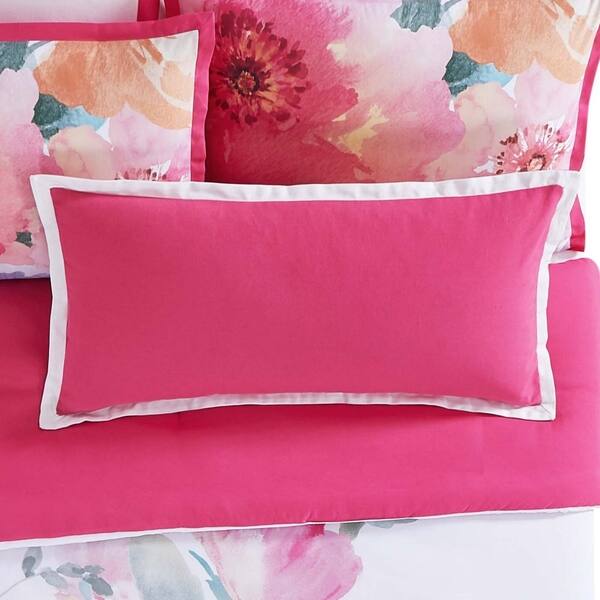 Shop Vince Camuto Esti Floral 16 Square Decorative Pillow Free