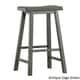 Salvador II Saddle Seat 29-inch Bar Height Backless Stools (Set of 2) by iNSPIRE Q Classic - Thumbnail 9
