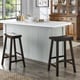 Salvador II Saddle Seat 29-inch Bar Height Backless Stools (Set of 2) by iNSPIRE Q Classic - Thumbnail 3