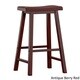 Salvador II Saddle Seat 29-inch Bar Height Backless Stools (Set of 2) by iNSPIRE Q Classic - Thumbnail 13