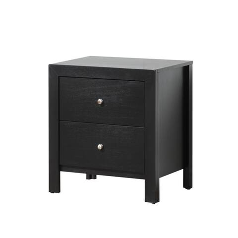 Size 2 Drawer Black Nightstands Bedside Tables Online At Glory Furniture Burlington 2 Drawer Wood Nightstand