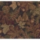 preview thumbnail 15 of 19, 18-inch Round Tapestry Footstool/Ottoman Cushion (Cushion Only) - 18 x 18 Autumn Harvest