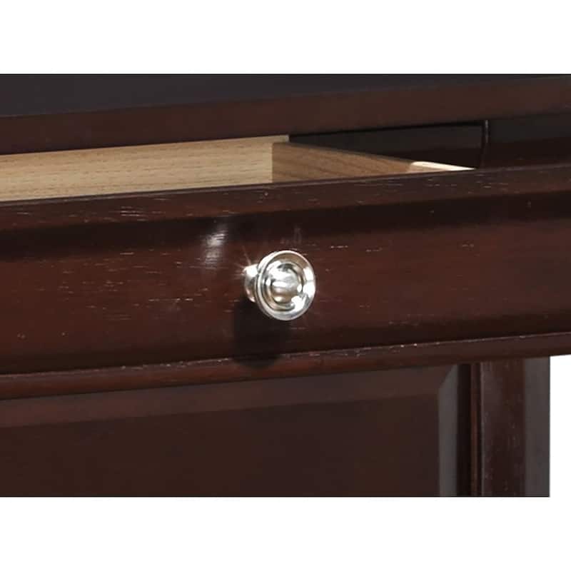 Triton 3-drawer Wood Nightstand