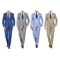 Braveman Slim Fit Sharkskin 2PC Suit
