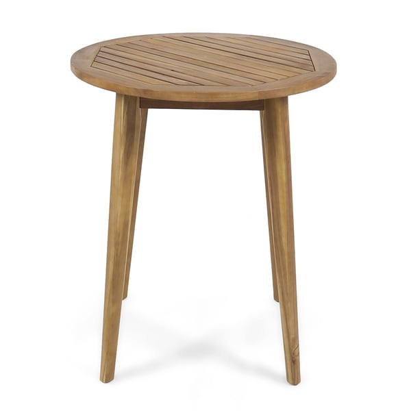 acacia bistro table