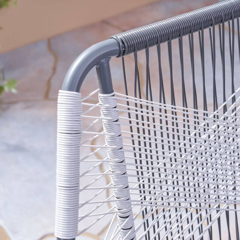 Milan Outdoor Faux Rattan Club Chair (Set of 2) by Christopher Knight Home