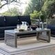 Aura Rattan Outdoor Patio Coffee Table - Thumbnail 3