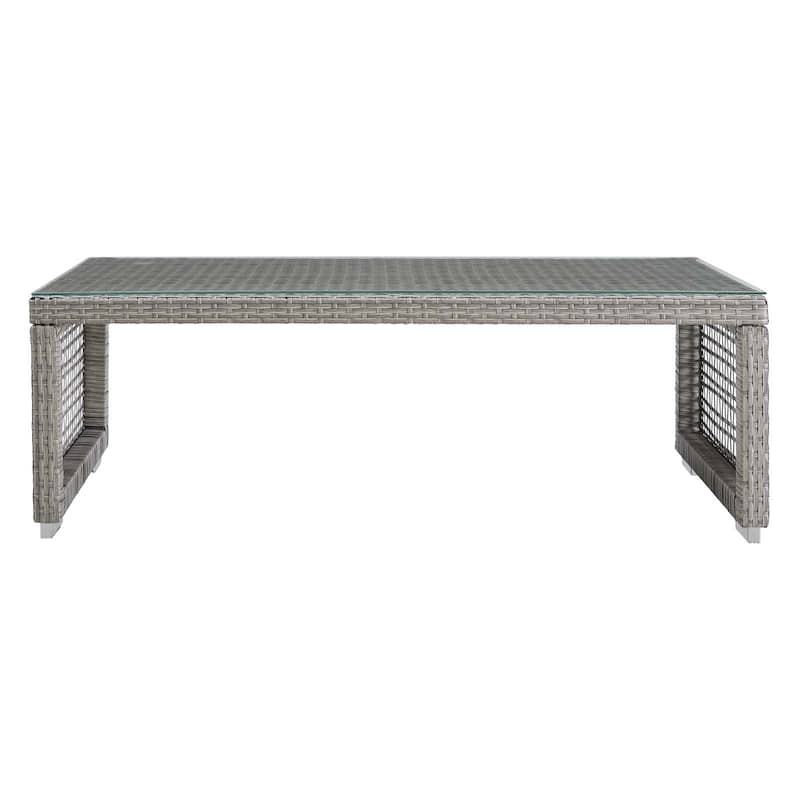 Aura Rattan Outdoor Patio Coffee Table