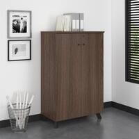 Hirsh Adjule Cabinet Dolly For Lateral File Cabinets Black Ameriwood Ax 1 Medium Brown Storage Cabinet