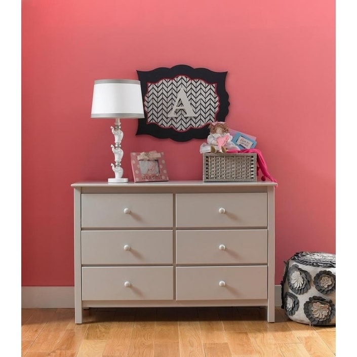 misty grey dresser Cambria Hills Mist Gray Dresser