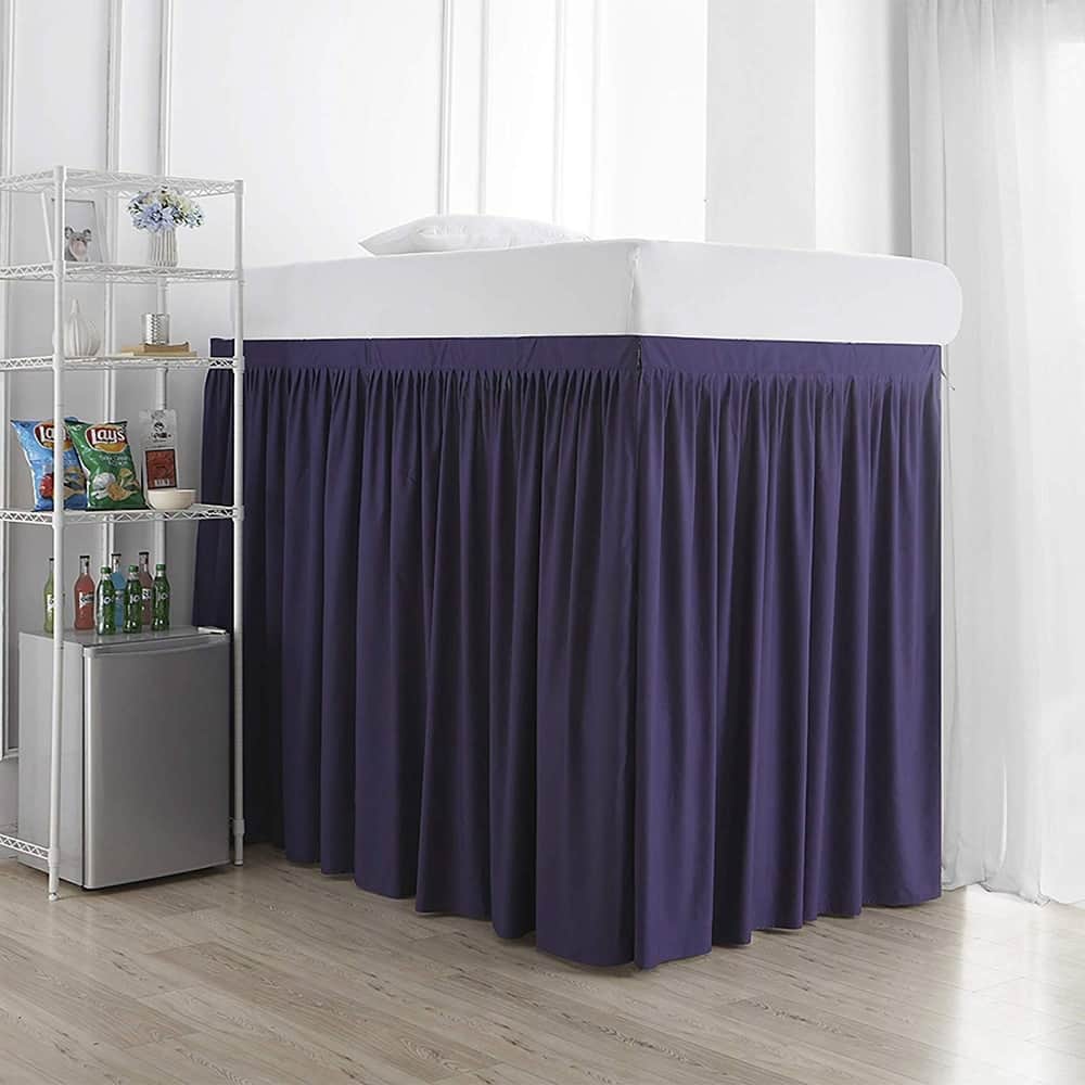 Extended Twin XL 60-inch Drop 3 Panel Bed Skirt