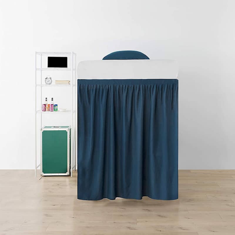 Extended Twin XL 60-inch Drop 3 Panel Bed Skirt