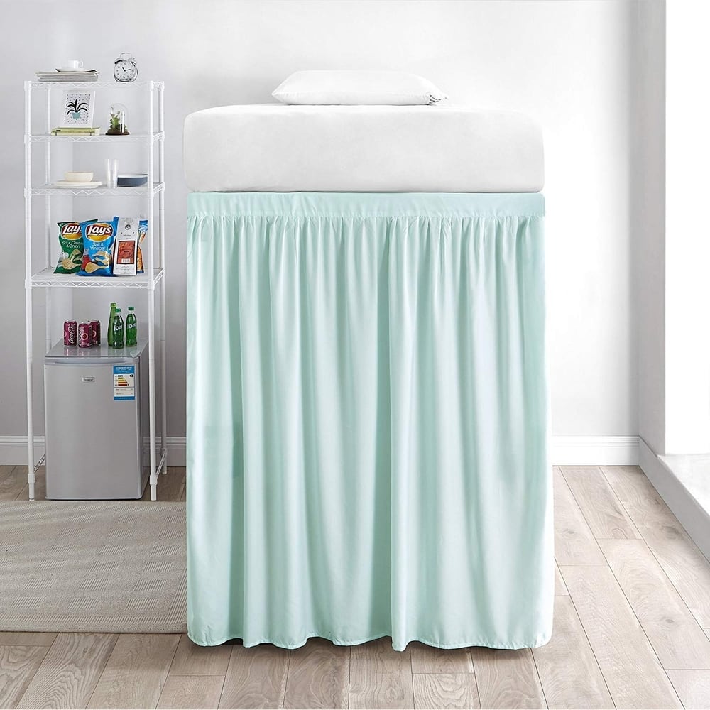 Extended Twin XL 60-inch Drop 3 Panel Bed Skirt