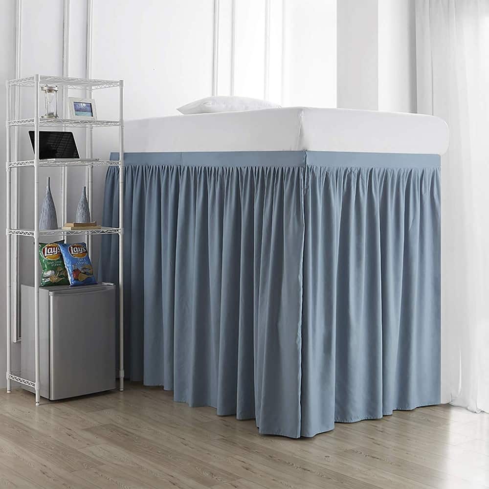 Extended Twin XL 60-inch Drop 3 Panel Bed Skirt