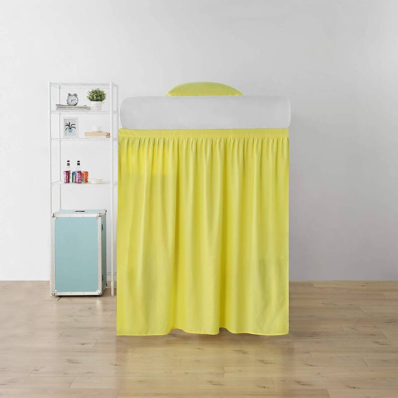 Extended Twin XL 60-inch Drop 3 Panel Bed Skirt
