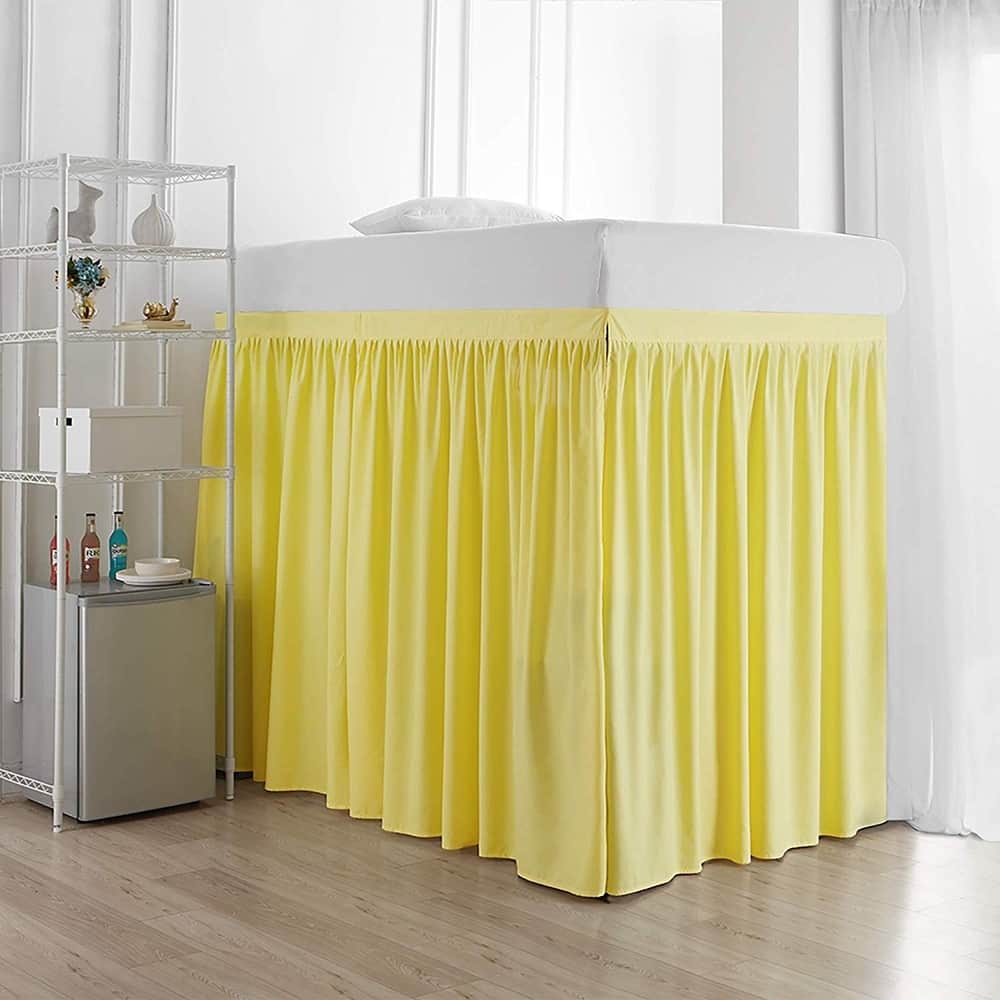 Extended Twin XL 60-inch Drop 3 Panel Bed Skirt