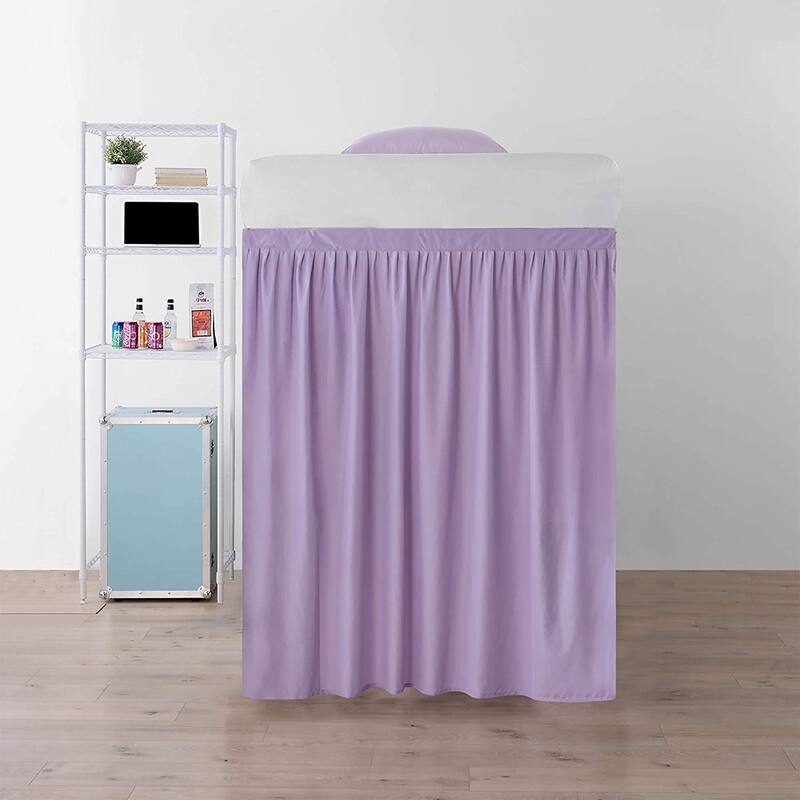 Extended Twin XL 60-inch Drop 3 Panel Bed Skirt
