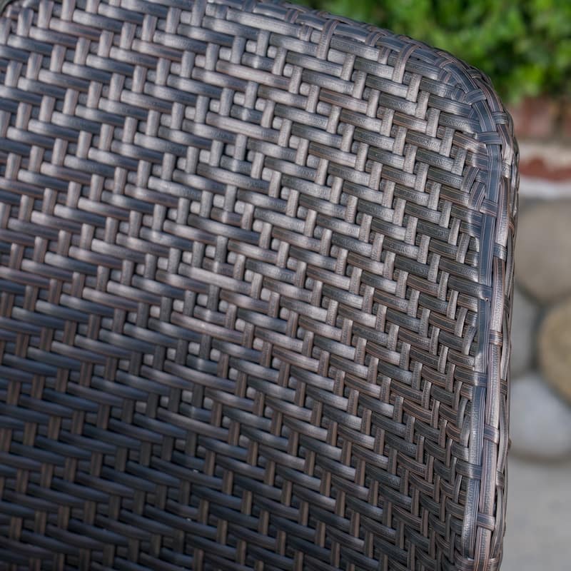 Calayan Outdoor 9 Piece Wicker Dining Set by Christopher Knight Home