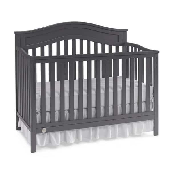 Fisher Price Aubree Convertible Crib, Stormy Grey Bed Bath
