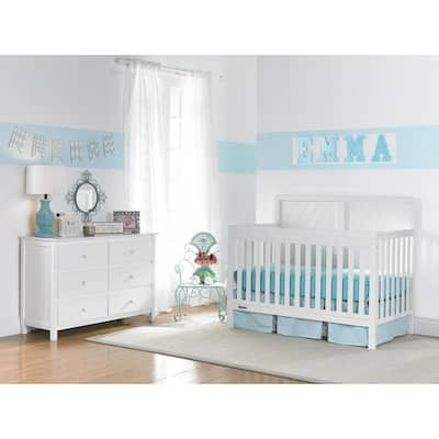 Fisher Price Buckland Convertible Crib, Snow White