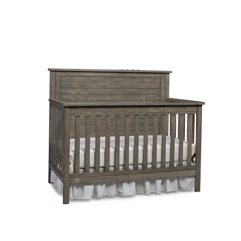 Fisher Price Quinn 4-in-1 Convertible Crib, Vintage Grey