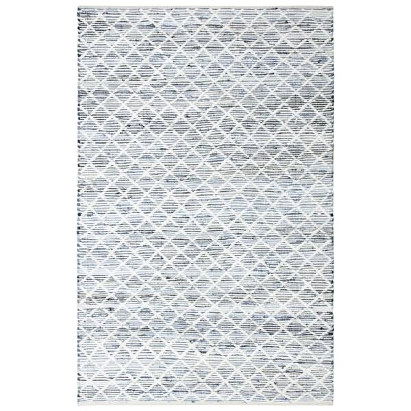 Blue Jeans Cotton Flat Weave 10 X14 Rug X 14 Blue Jeans Cotton Flat Weave 10 X14 Rug X 14