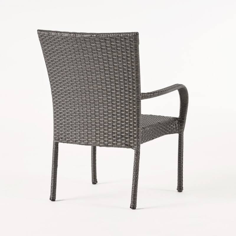 Sagan Outdoor 3 Piece Wicker Chat Set by Christopher Knight Home