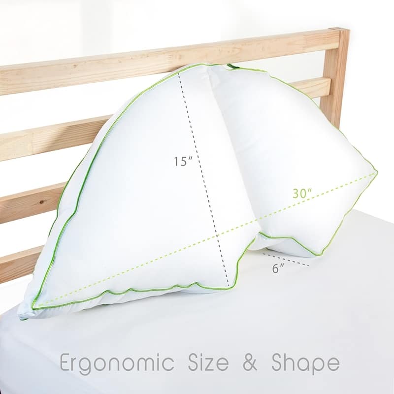 Sleep Yoga Side Sleeper Pillow, White