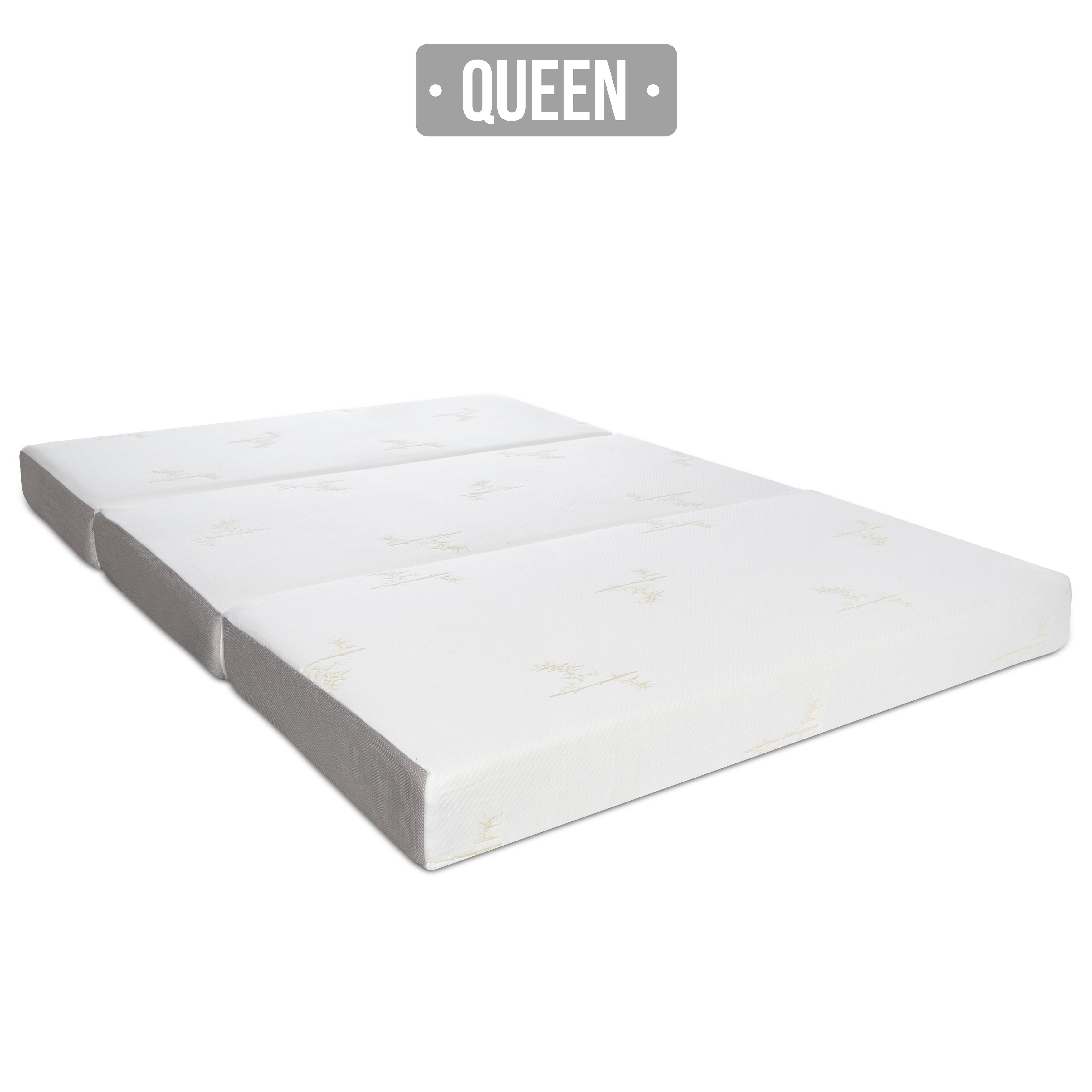 With Ultra Soft Removable Cover And Non Slip Bottom Queen Milliard Tri Folding Mattress Mimbarschool Ng With Ultra Soft Removable Cover And Non