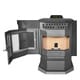 preview thumbnail 2 of 1, Comfortbilt HP22 Carbon Black Pellet Stove