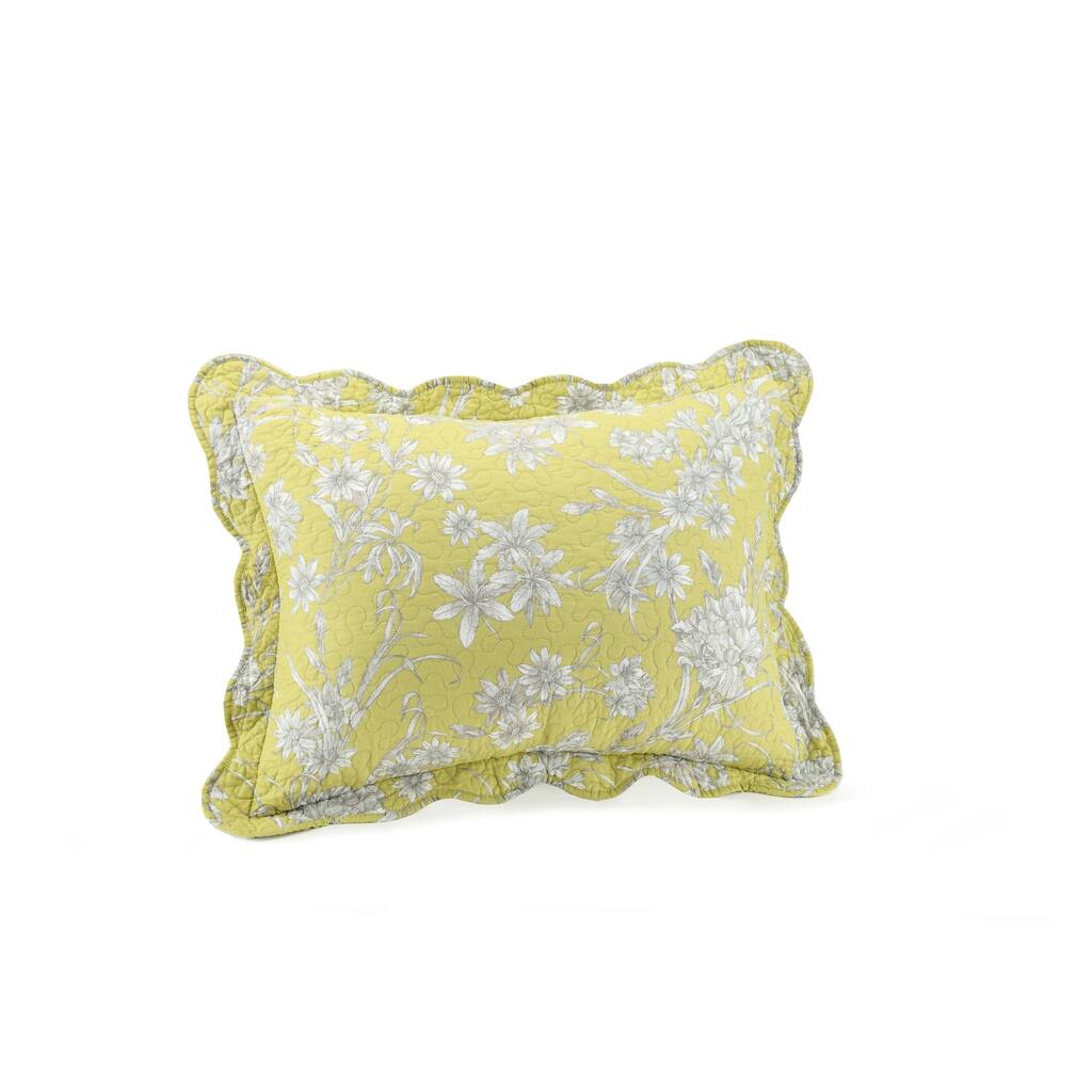 Tranquil Garden Sham by Laurel and Mayfair