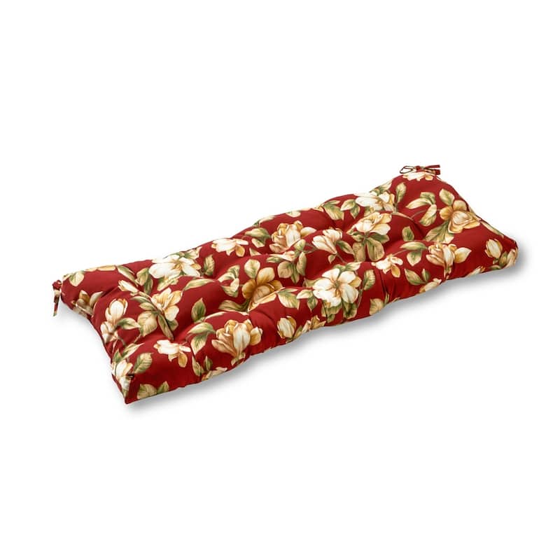 44-inch Outdoor Roma Floral Swing/ Bench Cushion