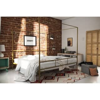 Canopy Bed King Online At Our Best Bedroom Novogratz Marion Canopy Bed