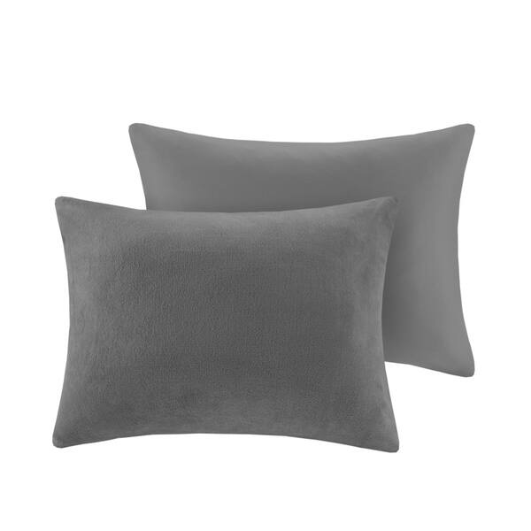 Shop Intelligent Design Jasper Solid Chevron Quilted Reversible 3