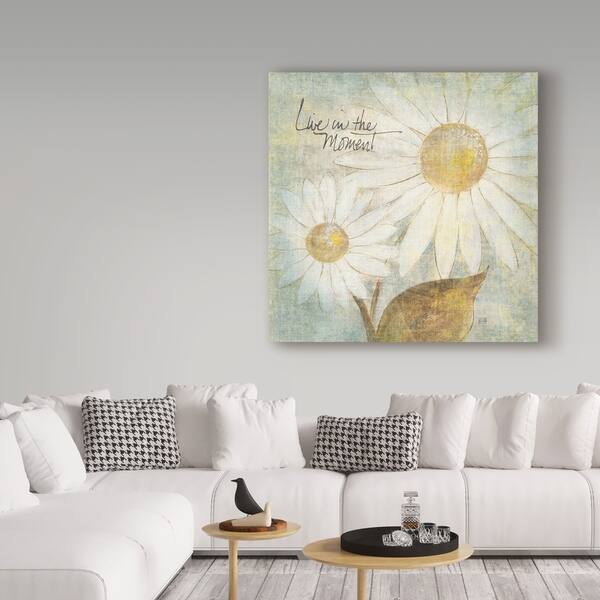 Shop Chris Paschke Daisy Do Iii Live In The Moment Canvas Art