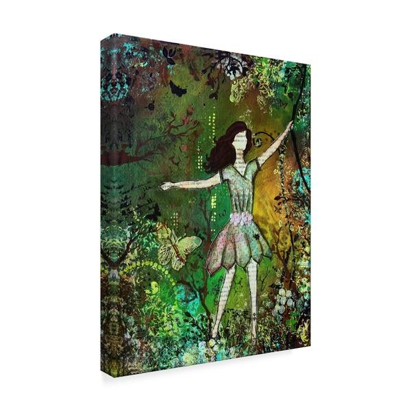Shop Janelle Nichol Dream Green Canvas Art Multi Color On