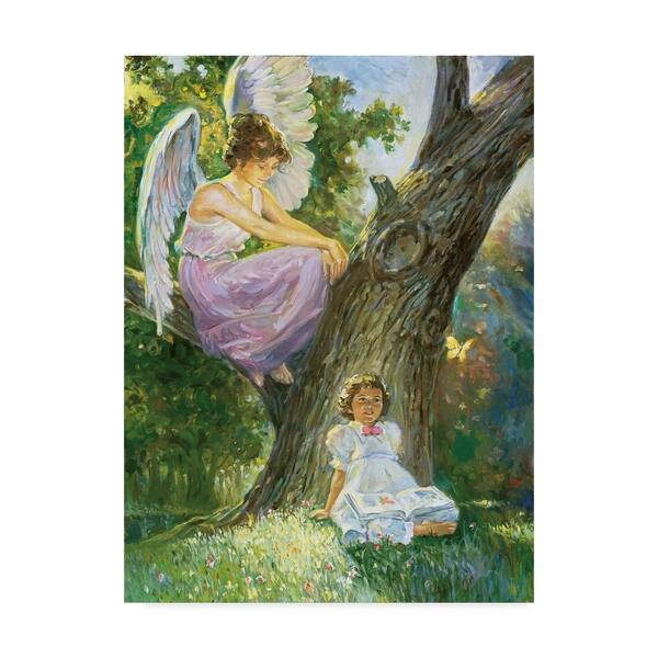 Shop Hal Frenck Guardian Angel Trees Canvas Art Multi Color